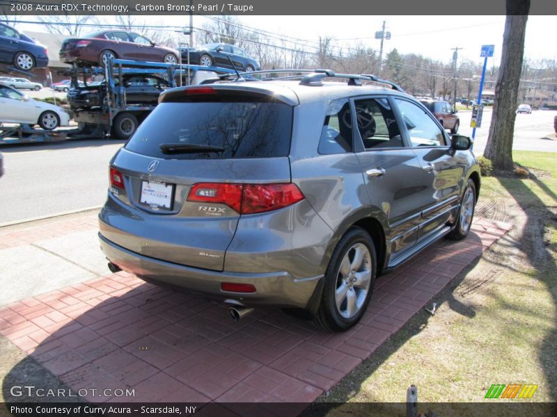 Carbon Bronze Pearl / Taupe 2008 Acura RDX Technology