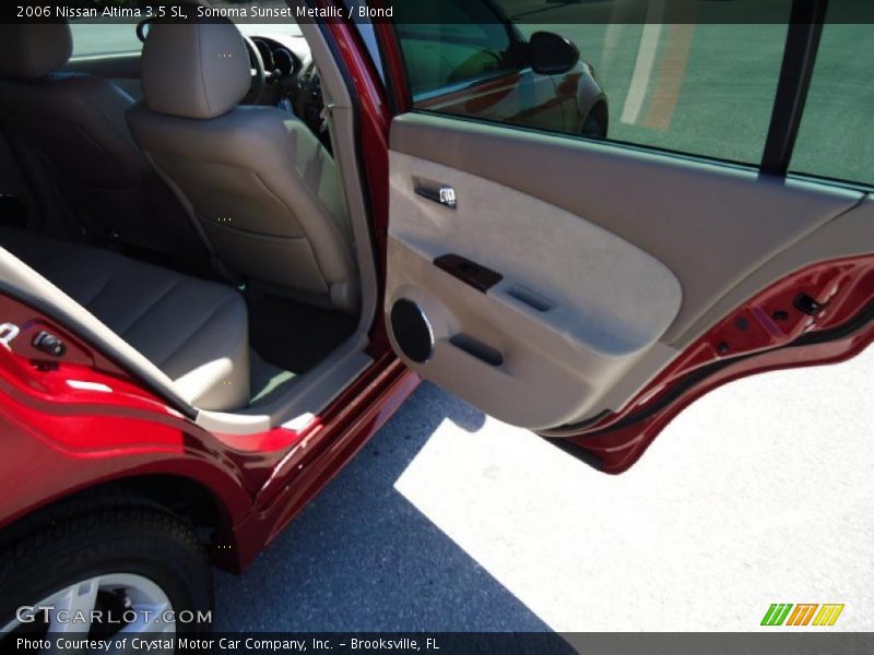 Sonoma Sunset Metallic / Blond 2006 Nissan Altima 3.5 SL
