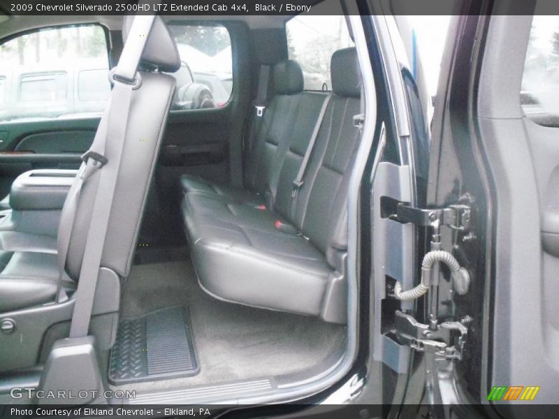 Black / Ebony 2009 Chevrolet Silverado 2500HD LTZ Extended Cab 4x4