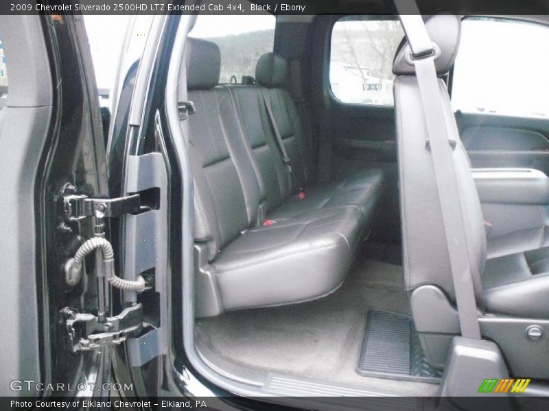 Black / Ebony 2009 Chevrolet Silverado 2500HD LTZ Extended Cab 4x4