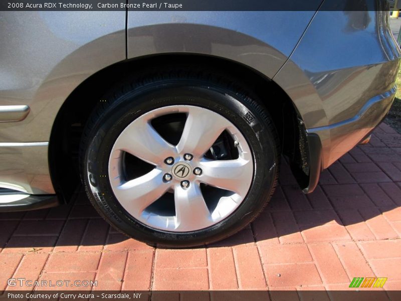 Carbon Bronze Pearl / Taupe 2008 Acura RDX Technology