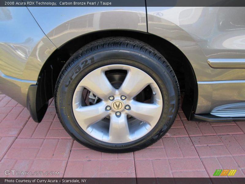 Carbon Bronze Pearl / Taupe 2008 Acura RDX Technology