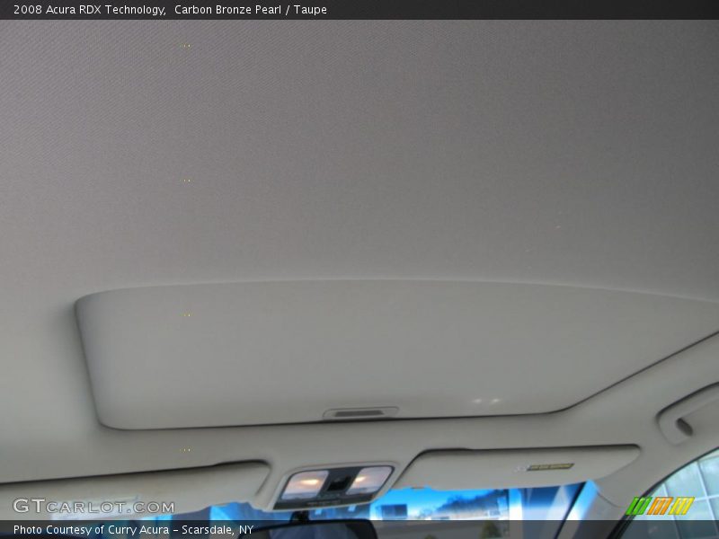 Carbon Bronze Pearl / Taupe 2008 Acura RDX Technology