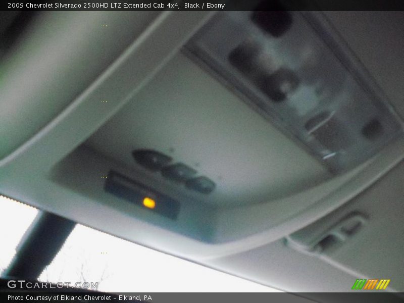 Black / Ebony 2009 Chevrolet Silverado 2500HD LTZ Extended Cab 4x4