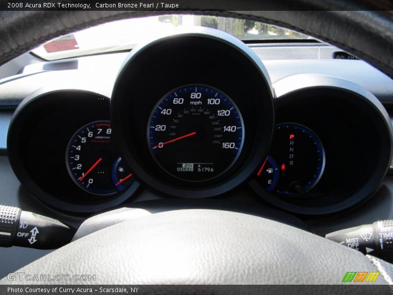 Carbon Bronze Pearl / Taupe 2008 Acura RDX Technology