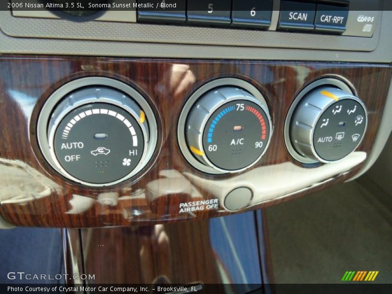 Sonoma Sunset Metallic / Blond 2006 Nissan Altima 3.5 SL
