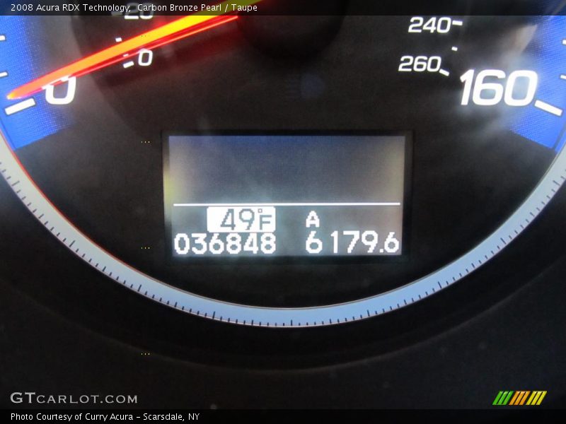 Carbon Bronze Pearl / Taupe 2008 Acura RDX Technology