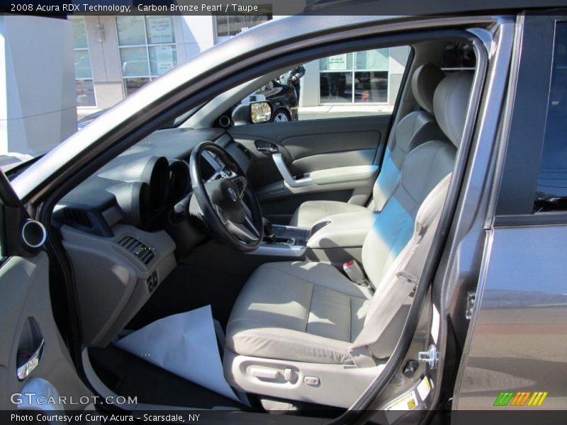 Carbon Bronze Pearl / Taupe 2008 Acura RDX Technology