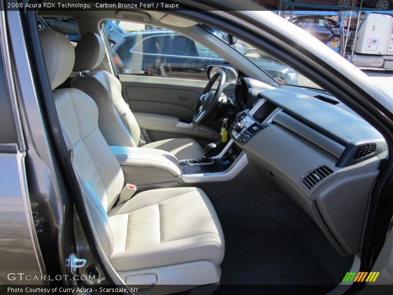 Carbon Bronze Pearl / Taupe 2008 Acura RDX Technology