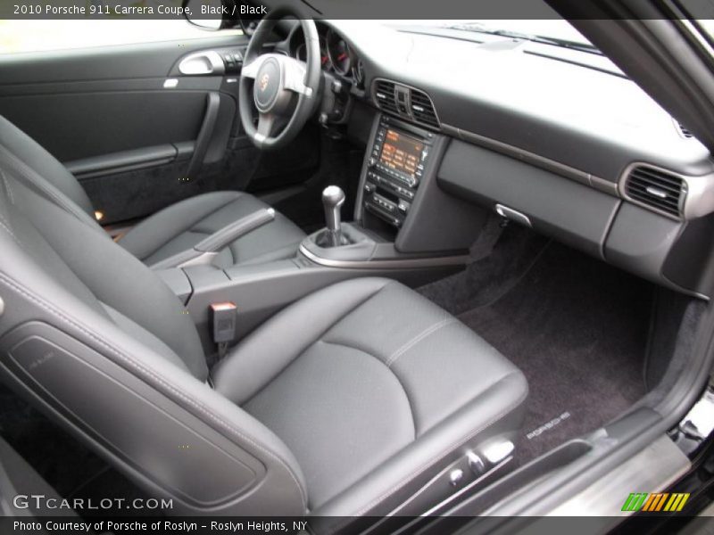  2010 911 Carrera Coupe Black Interior