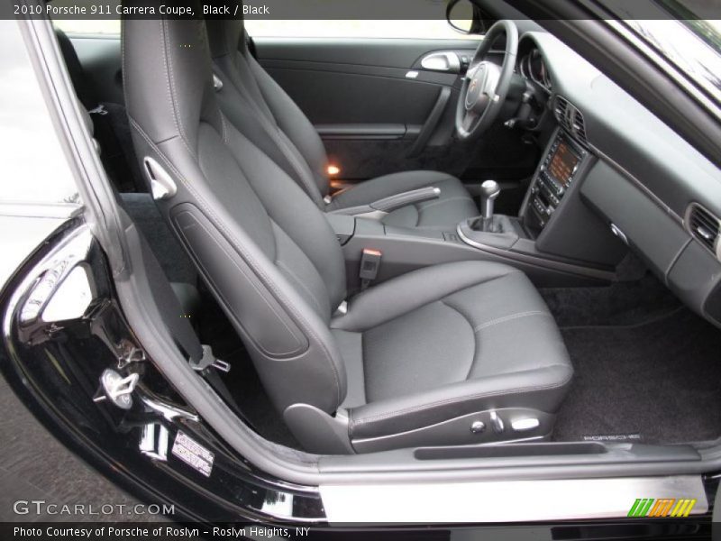  2010 911 Carrera Coupe Black Interior