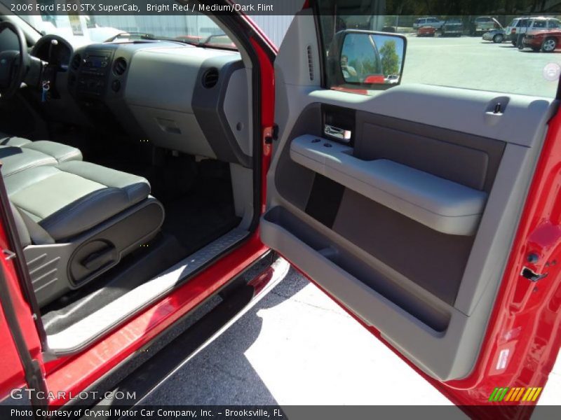 Bright Red / Medium/Dark Flint 2006 Ford F150 STX SuperCab