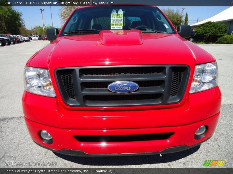 Bright Red / Medium/Dark Flint 2006 Ford F150 STX SuperCab