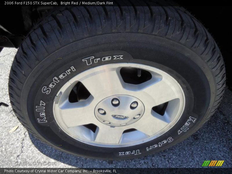 Bright Red / Medium/Dark Flint 2006 Ford F150 STX SuperCab