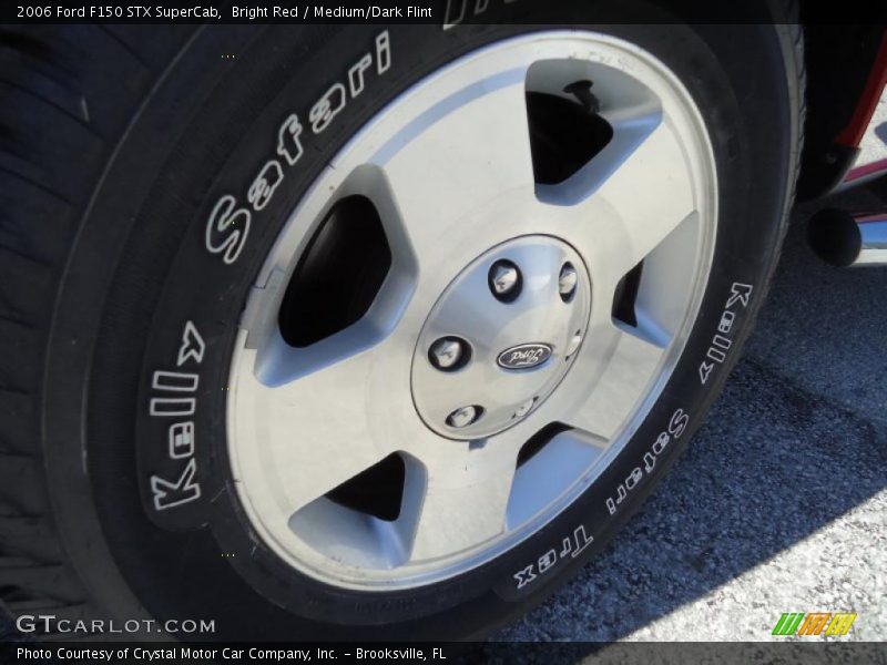 Bright Red / Medium/Dark Flint 2006 Ford F150 STX SuperCab