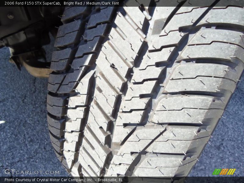 Bright Red / Medium/Dark Flint 2006 Ford F150 STX SuperCab
