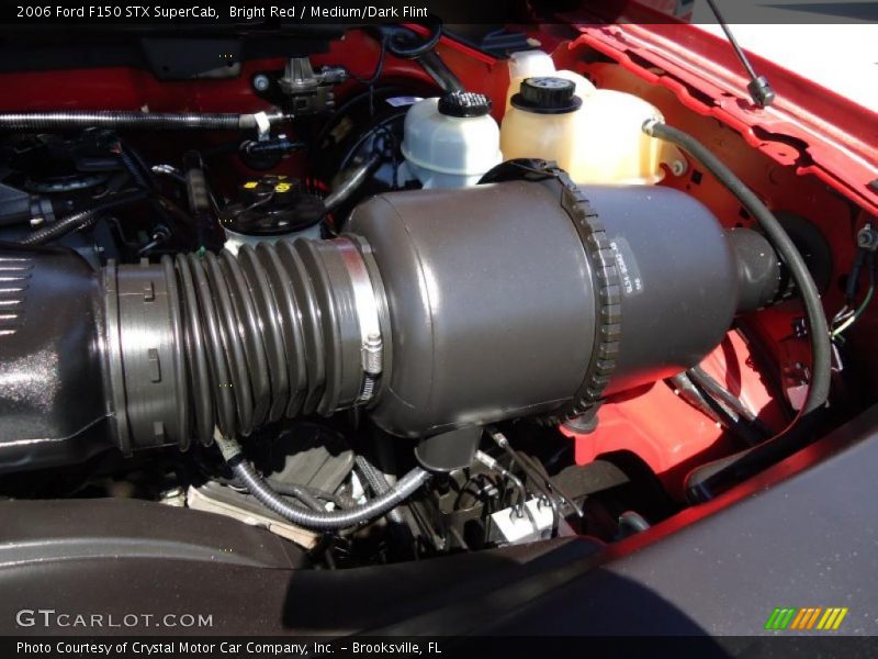 Bright Red / Medium/Dark Flint 2006 Ford F150 STX SuperCab