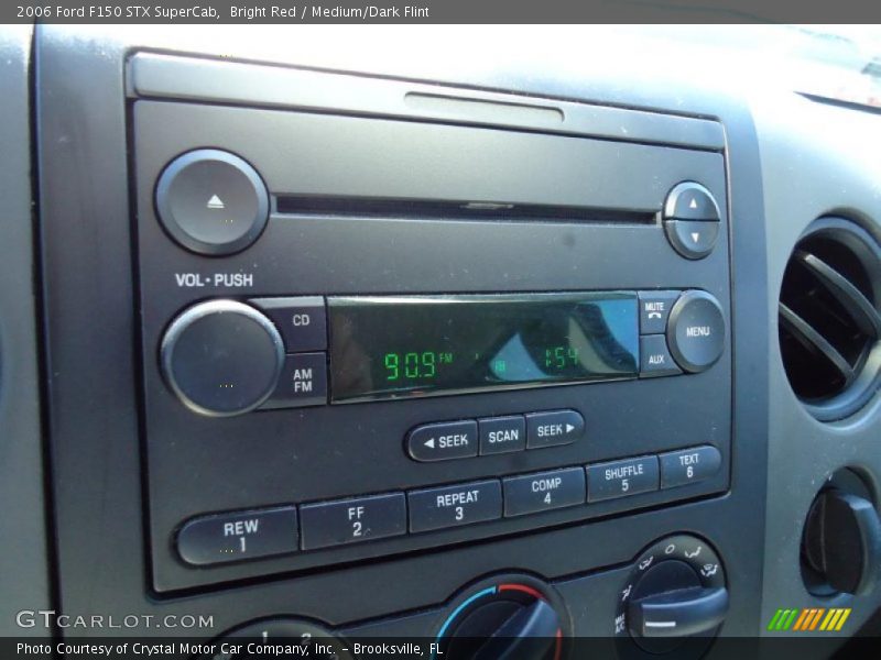 Bright Red / Medium/Dark Flint 2006 Ford F150 STX SuperCab