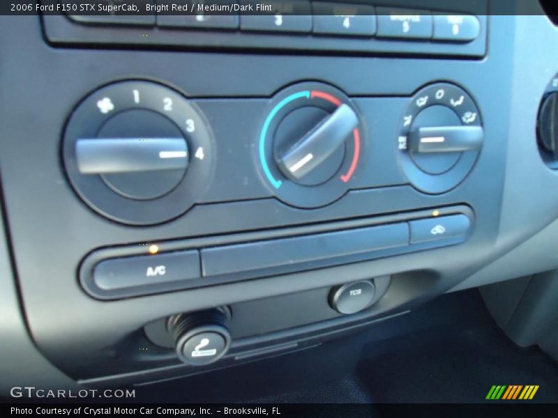 Bright Red / Medium/Dark Flint 2006 Ford F150 STX SuperCab