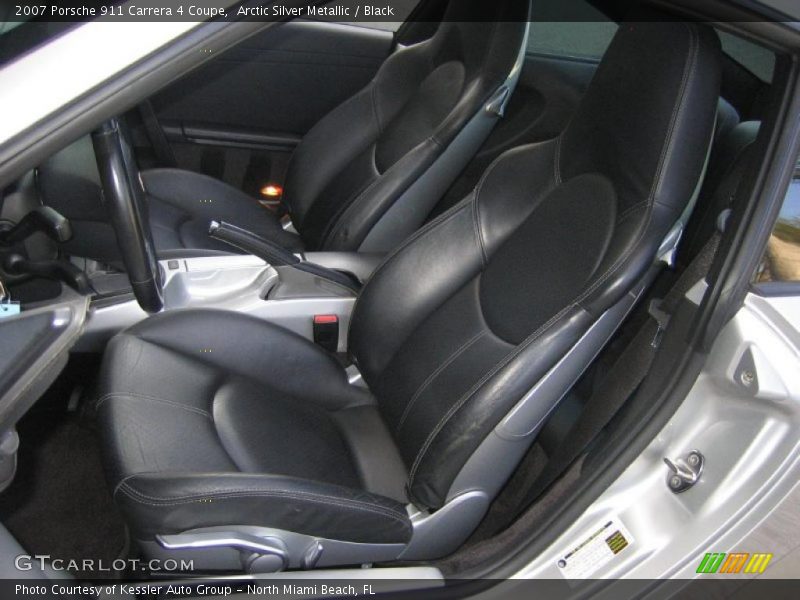  2007 911 Carrera 4 Coupe Black Interior