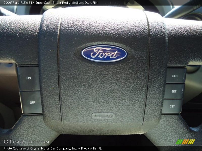 Bright Red / Medium/Dark Flint 2006 Ford F150 STX SuperCab