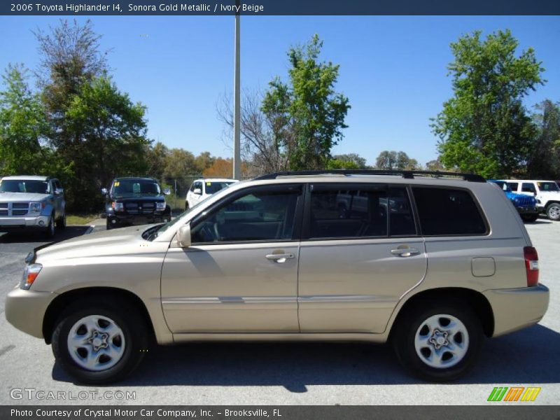  2006 Highlander I4 Sonora Gold Metallic