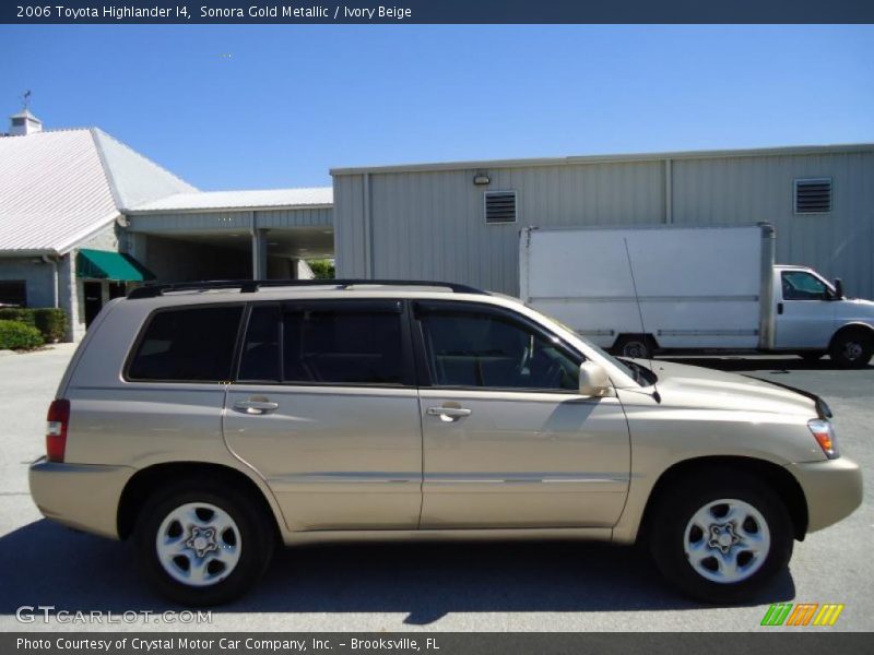 Sonora Gold Metallic / Ivory Beige 2006 Toyota Highlander I4