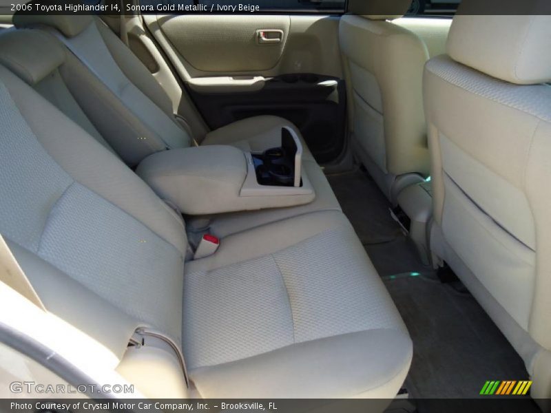 Sonora Gold Metallic / Ivory Beige 2006 Toyota Highlander I4
