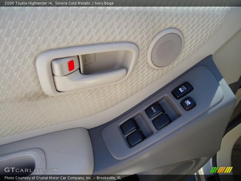 Sonora Gold Metallic / Ivory Beige 2006 Toyota Highlander I4