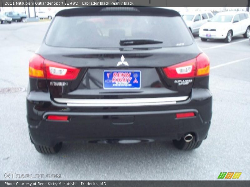 Labrador Black Pearl / Black 2011 Mitsubishi Outlander Sport SE 4WD