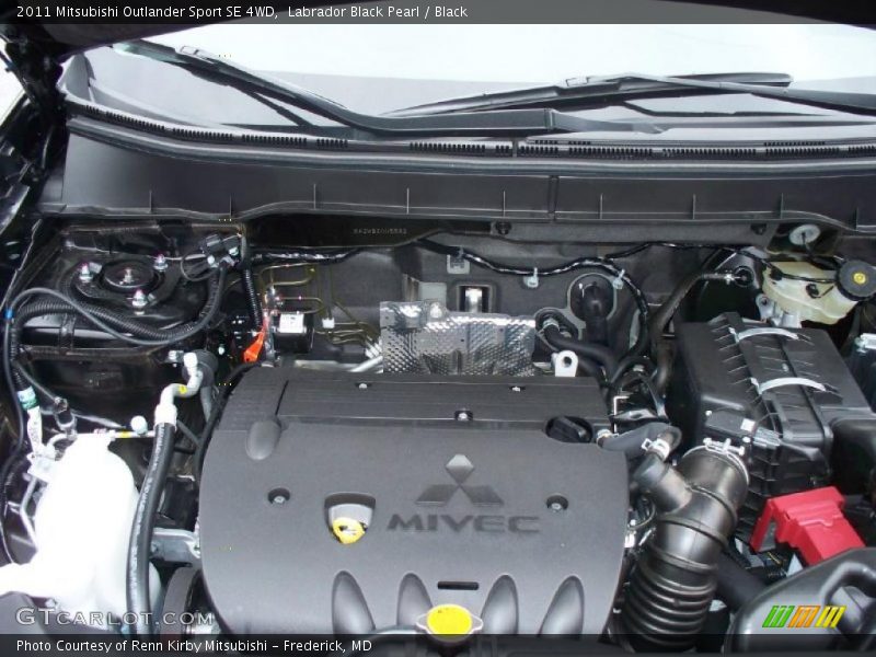  2011 Outlander Sport SE 4WD Engine - 2.0 Liter DOHC 16-Valve MIVEC 4 Cylinder