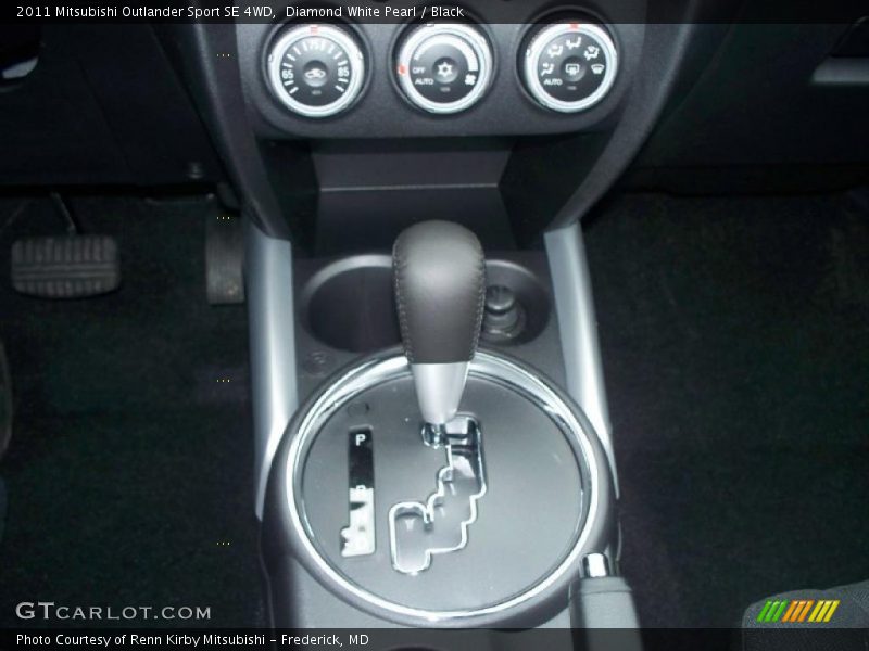  2011 Outlander Sport SE 4WD CVT Sportronic Automatic Shifter