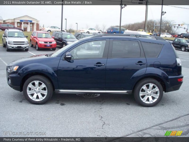  2011 Outlander SE AWD Cosmic Blue Metallic