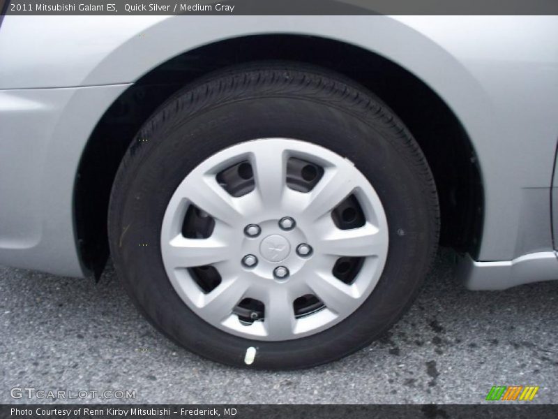 Quick Silver / Medium Gray 2011 Mitsubishi Galant ES