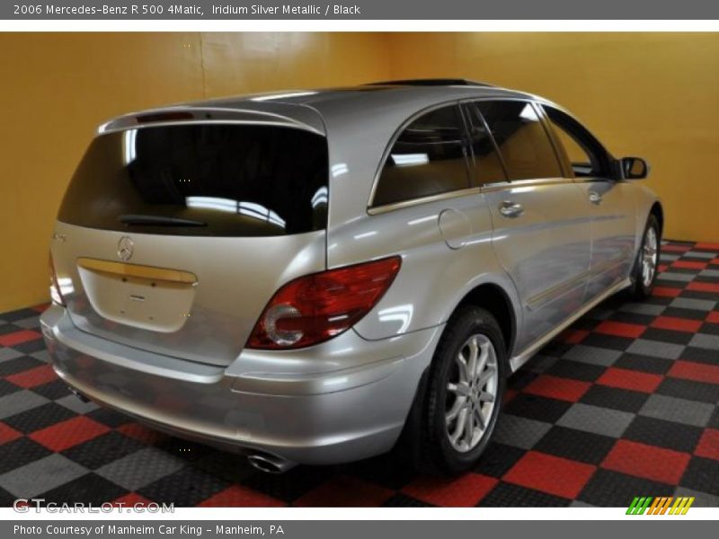 Iridium Silver Metallic / Black 2006 Mercedes-Benz R 500 4Matic
