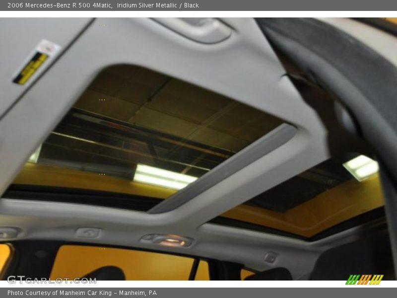Iridium Silver Metallic / Black 2006 Mercedes-Benz R 500 4Matic