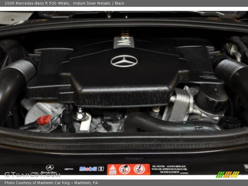 Iridium Silver Metallic / Black 2006 Mercedes-Benz R 500 4Matic