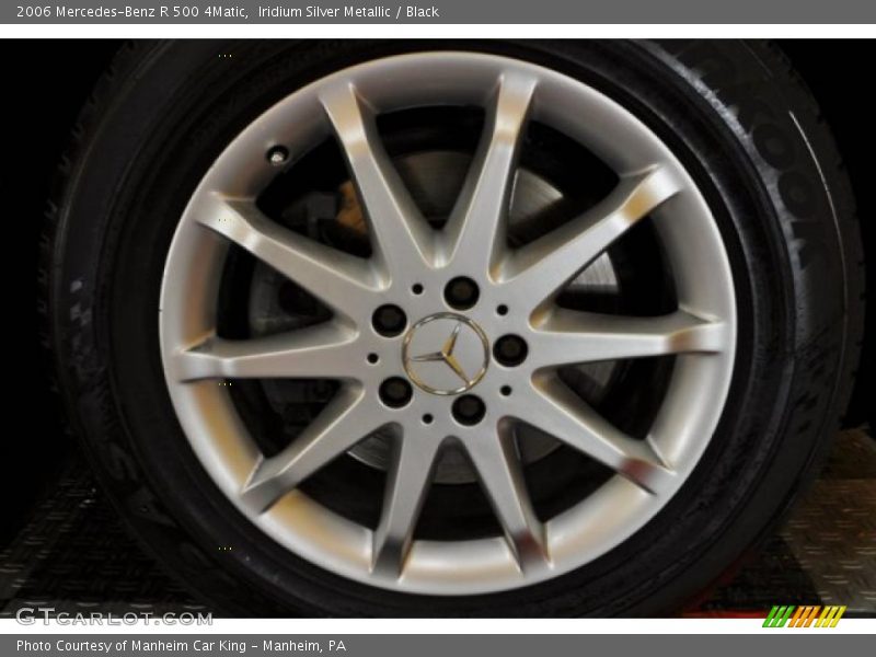 Iridium Silver Metallic / Black 2006 Mercedes-Benz R 500 4Matic