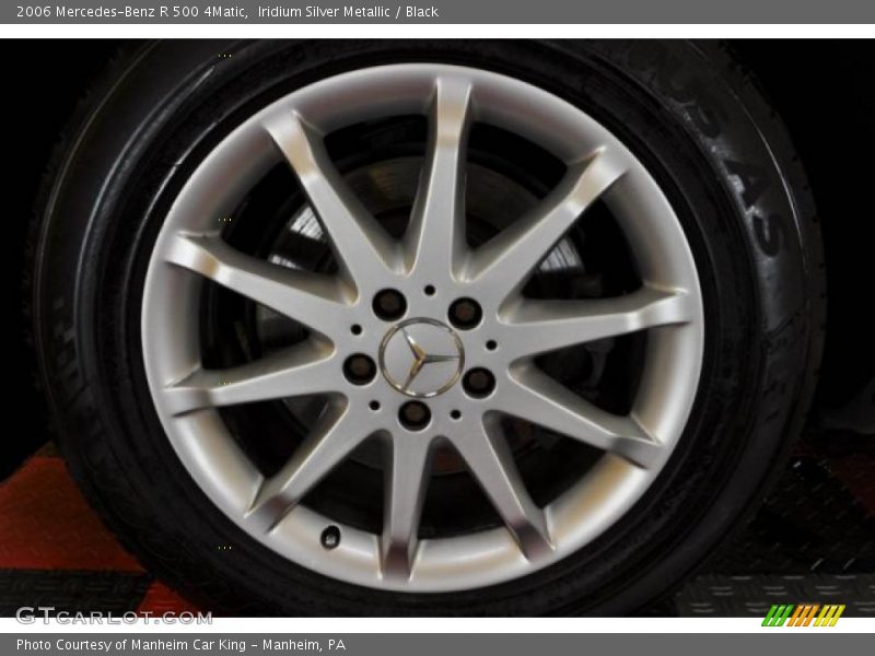 Iridium Silver Metallic / Black 2006 Mercedes-Benz R 500 4Matic