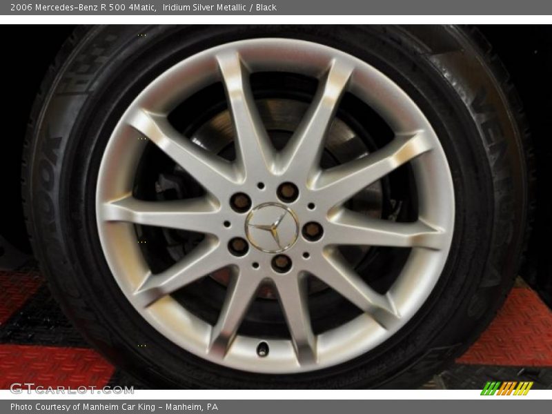 Iridium Silver Metallic / Black 2006 Mercedes-Benz R 500 4Matic
