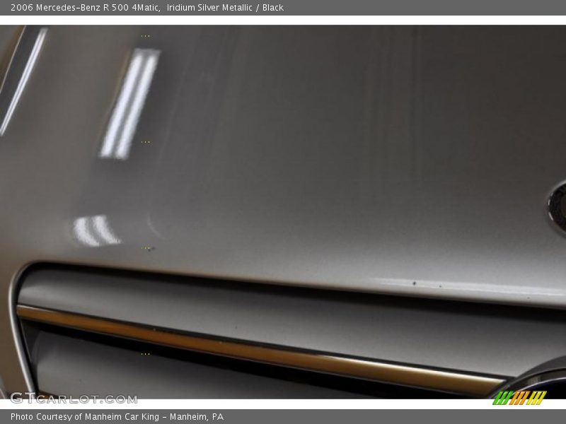 Iridium Silver Metallic / Black 2006 Mercedes-Benz R 500 4Matic