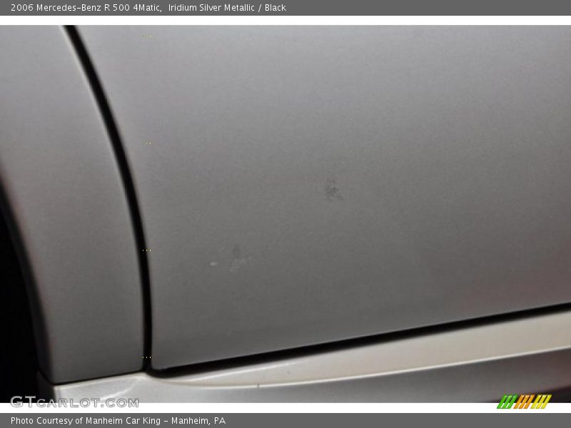 Iridium Silver Metallic / Black 2006 Mercedes-Benz R 500 4Matic