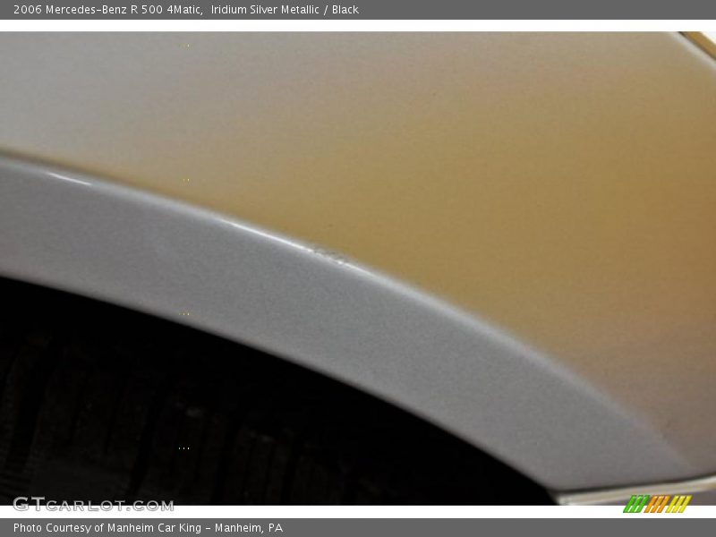 Iridium Silver Metallic / Black 2006 Mercedes-Benz R 500 4Matic