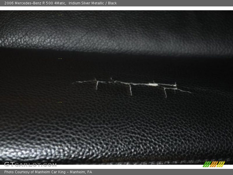 Iridium Silver Metallic / Black 2006 Mercedes-Benz R 500 4Matic