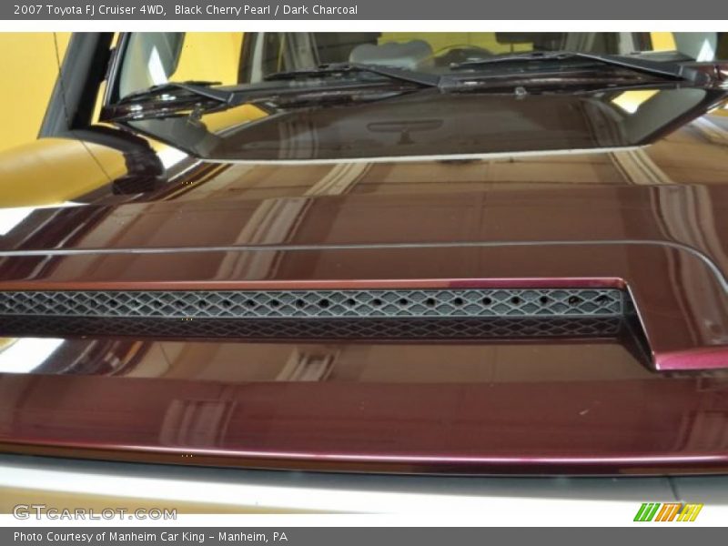 Black Cherry Pearl / Dark Charcoal 2007 Toyota FJ Cruiser 4WD