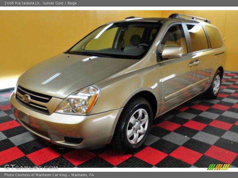 Sunset Gold / Beige 2006 Kia Sedona LX