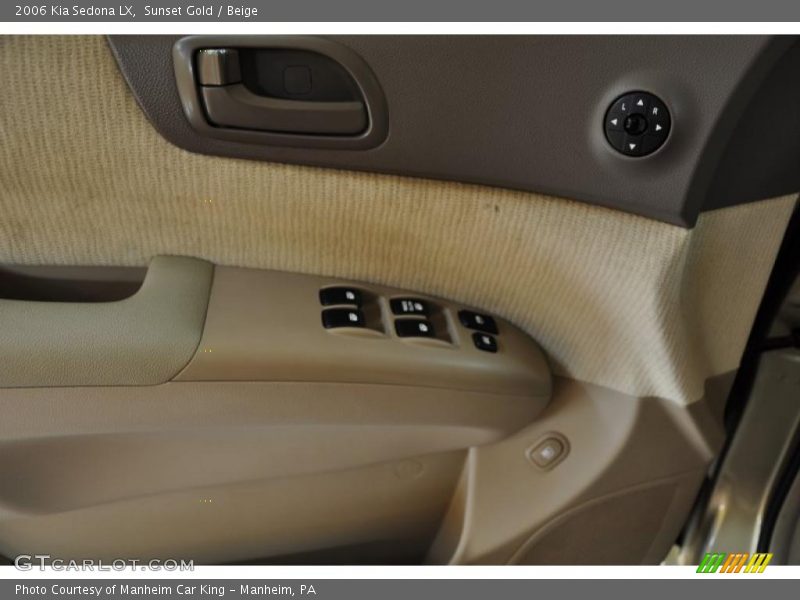 Sunset Gold / Beige 2006 Kia Sedona LX