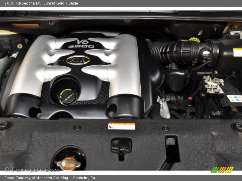 Sunset Gold / Beige 2006 Kia Sedona LX