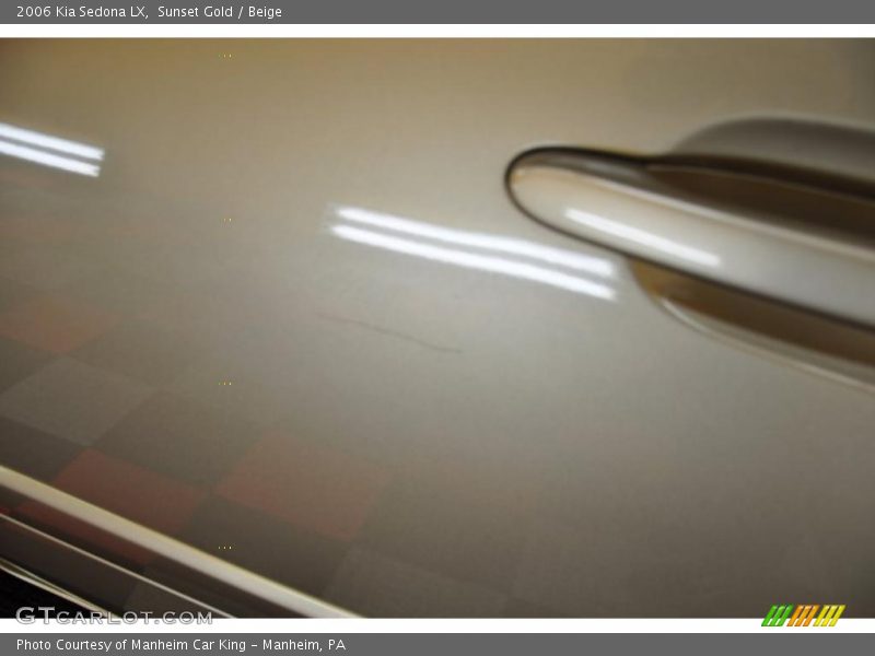 Sunset Gold / Beige 2006 Kia Sedona LX