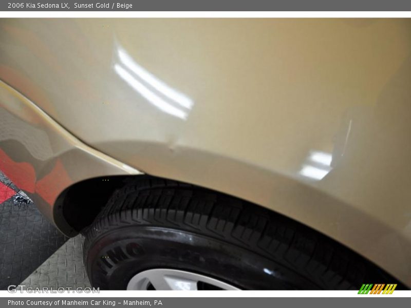 Sunset Gold / Beige 2006 Kia Sedona LX